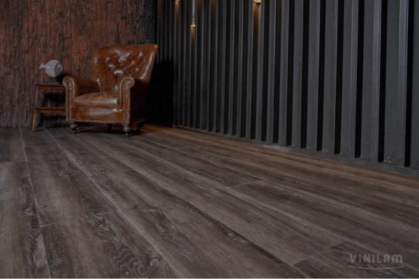 Кварцвиниловая плитка CERAMO VINILAM XXL 8890-EIR Дуб Лугано